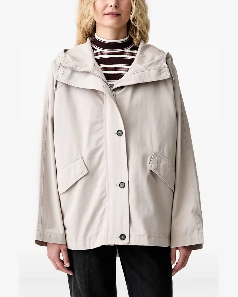 Marc O'Polo Jeansjacke mit Kapuze - Nude Nude