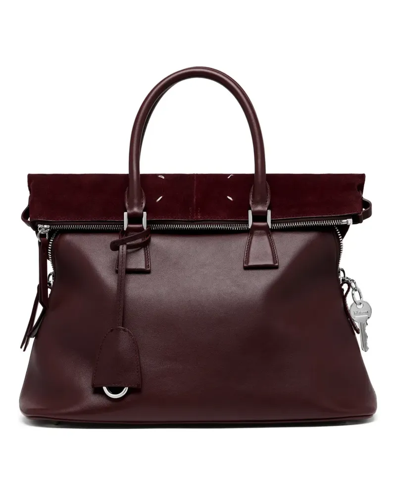 Maison Margiela 5AC Soft Medium leather tote bag - Rot Rot