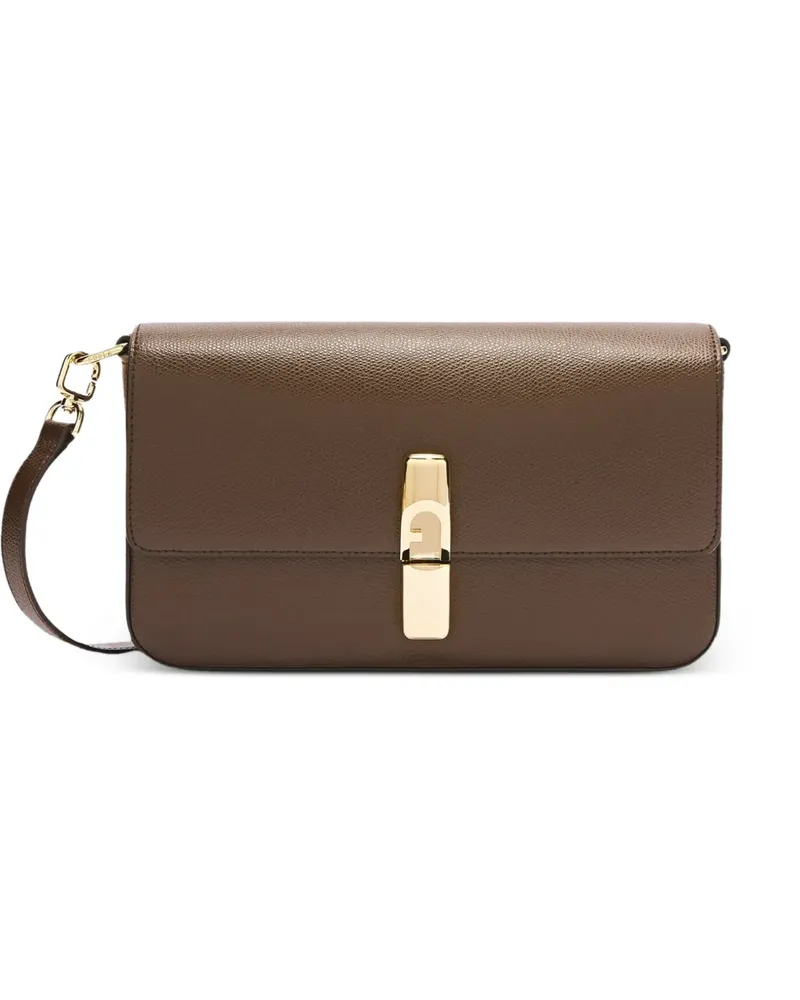 Furla small Iride cross body - Braun Braun