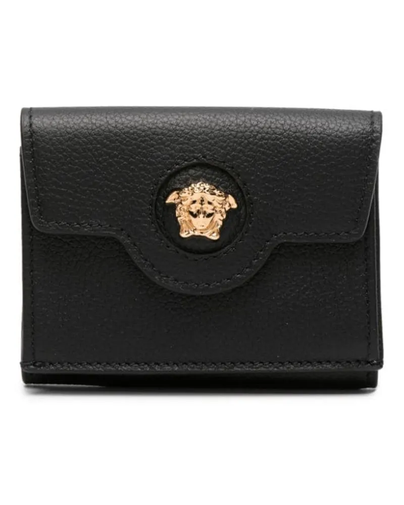 Versace Portemonnaie mit Medusa - Schwarz Schwarz