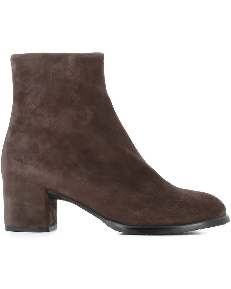 Roberto del Carlo Stiefel mit Blockabsatz 55mm - Braun Braun