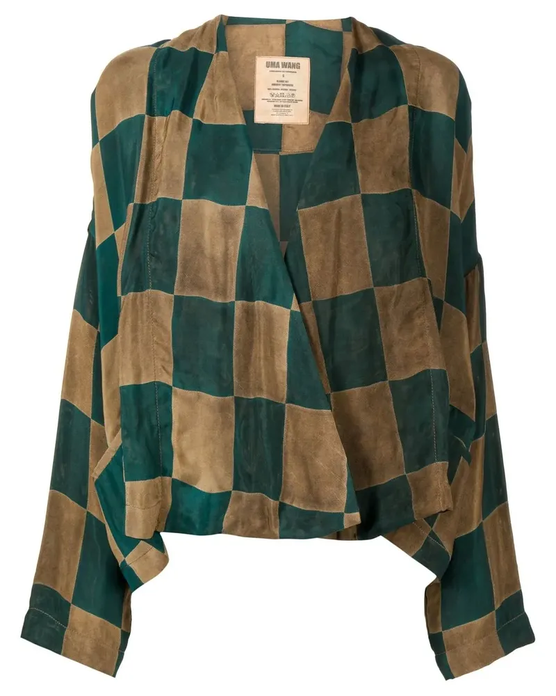 Uma Wang Klarke Cropped-Jacke - Braun Braun