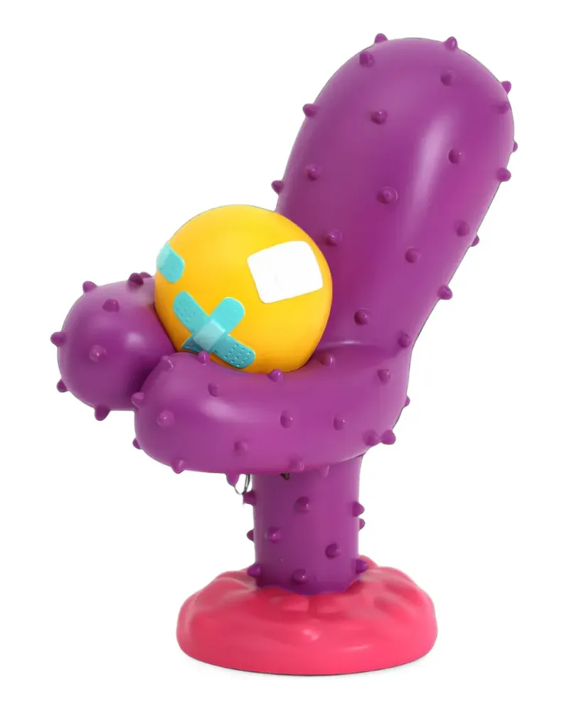 Seletti Love Hurts You Skulptur - Violett Violett