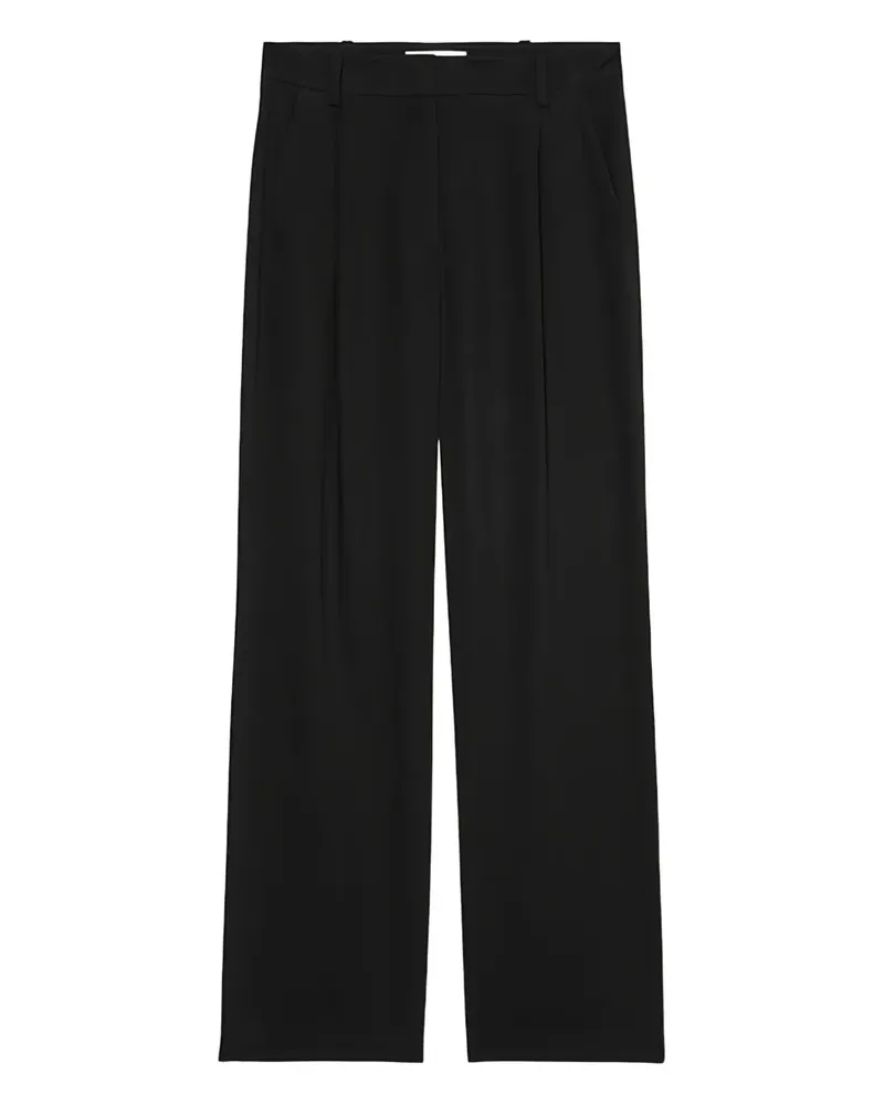 Marc O'Polo Hose mit Bundfalten - Schwarz Schwarz