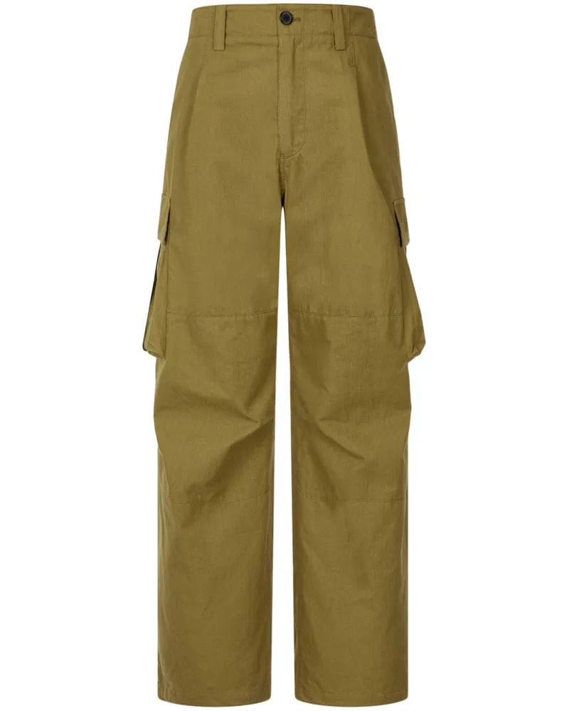STUDIO TOMBOY Cargohose mit geradem Bein - Grün Grün