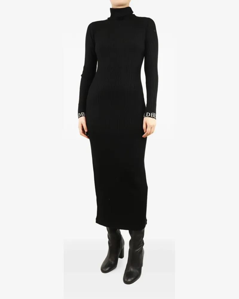 GOLDBERGH Mireille maxi ribbed-knit dress - Schwarz Schwarz