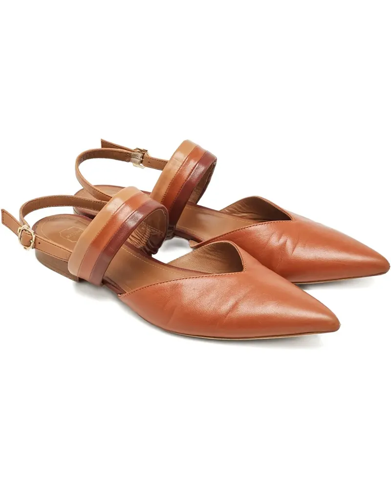 Malone Souliers 40 Maisie Slingback-Ballerinas - Braun Braun
