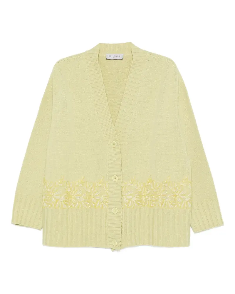 Ermanno Scervino Cardigan mit V-Ausschnitt - Grün Grün