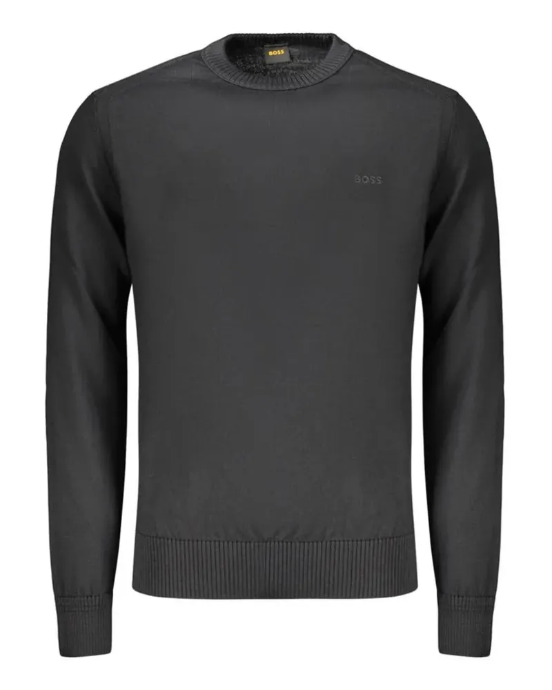 HUGO BOSS Pullover mit rundem Ausschnitt - Grau Grau