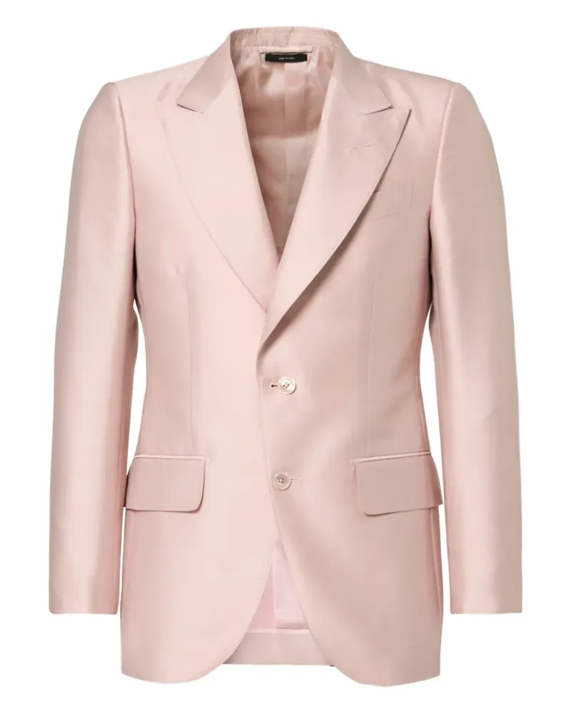 Tom Ford Einreihiger Anzug - Rosa Rosa