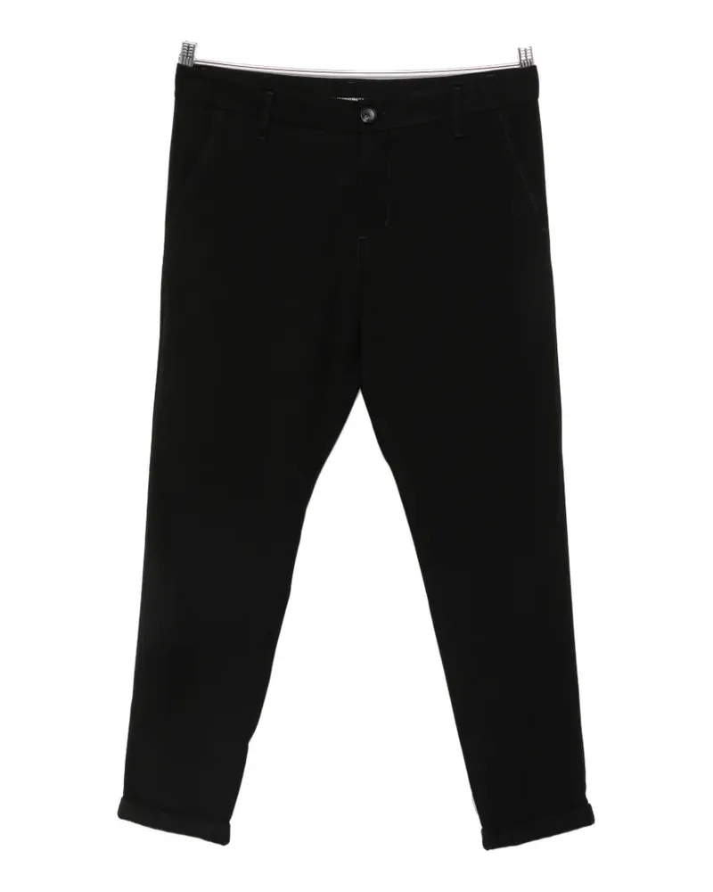 IMPERIAL button-fastening trousers - Schwarz Schwarz