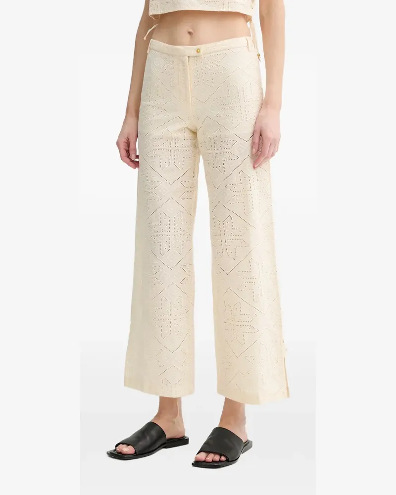Sessùn Ausgestellte Allindy Hose mit Stickerei - Nude Nude