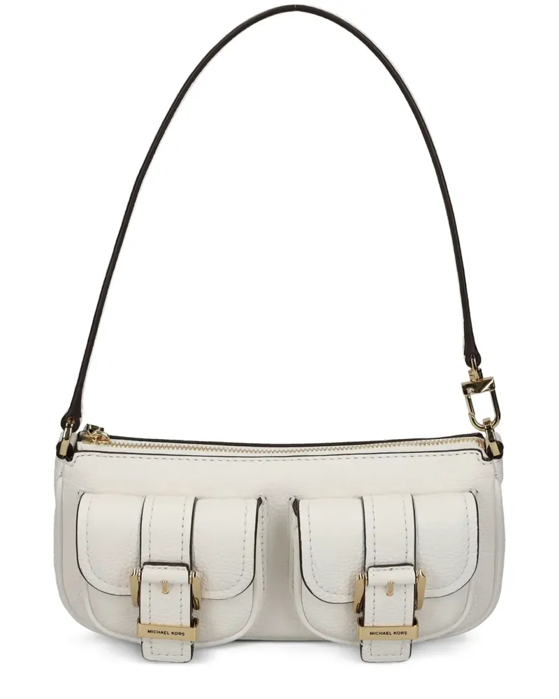 Michael Kors Schultertasche aus Leder - Weiß Weiß