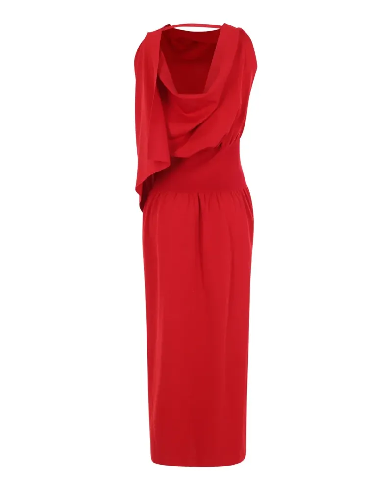 CFCL AC Milan draped maxi dress - Rot Rot