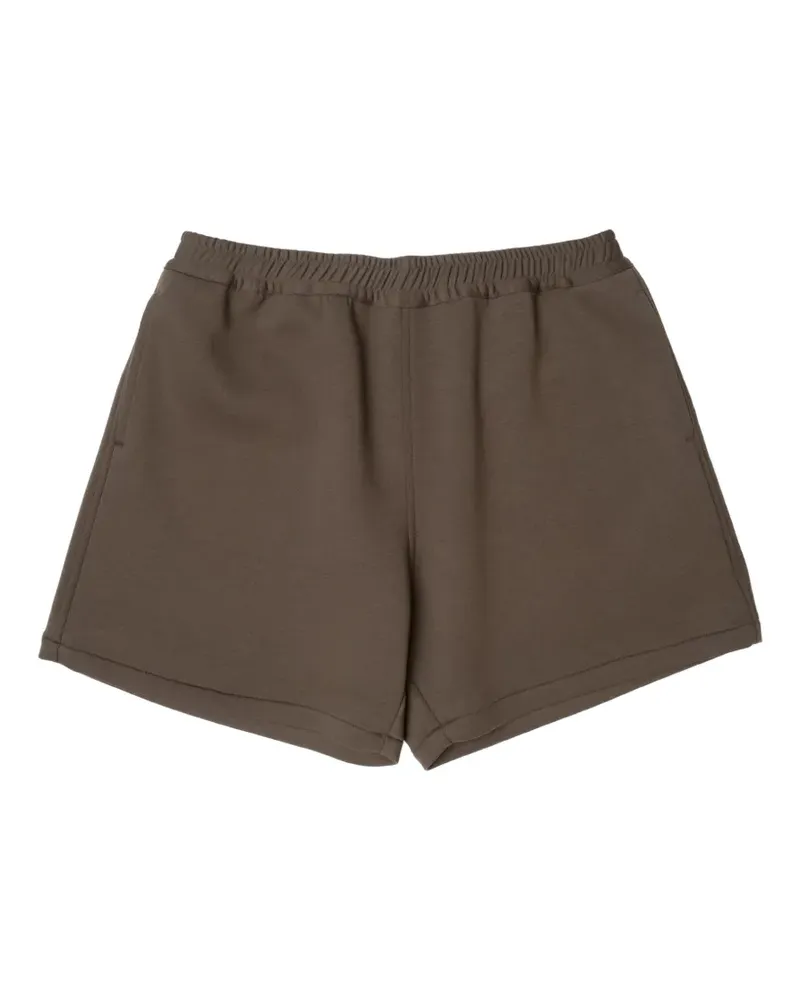 Yoshio Kubo elasticated-waistband shorts - Grün Grün