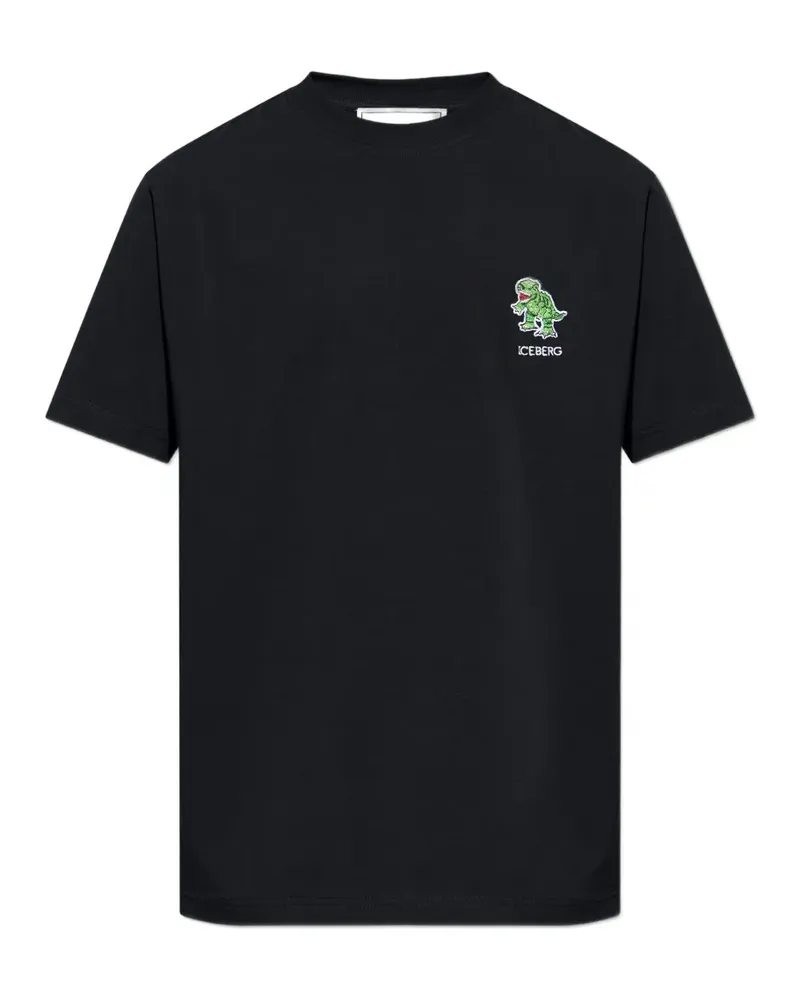 Iceberg Dinassoure' T-Shirt - Schwarz Schwarz