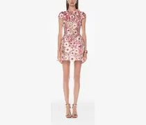 Jasmine Minikleid mit Blumen - Rosa