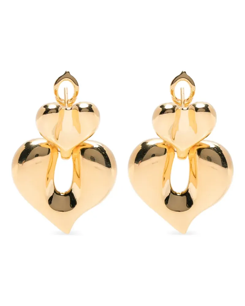 Missoma Molten Heart earrings - Gold Gold