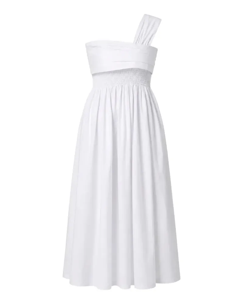 TELA one-shoulder midi dress - Weiß Weiß