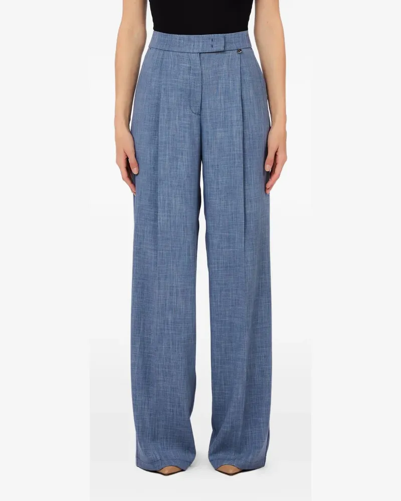 Liu Jo pleated trousers - Blau Blau