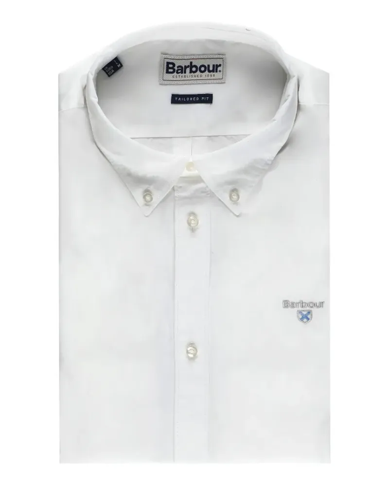 Barbour button-down tailored-fit shirt - Weiß Weiß