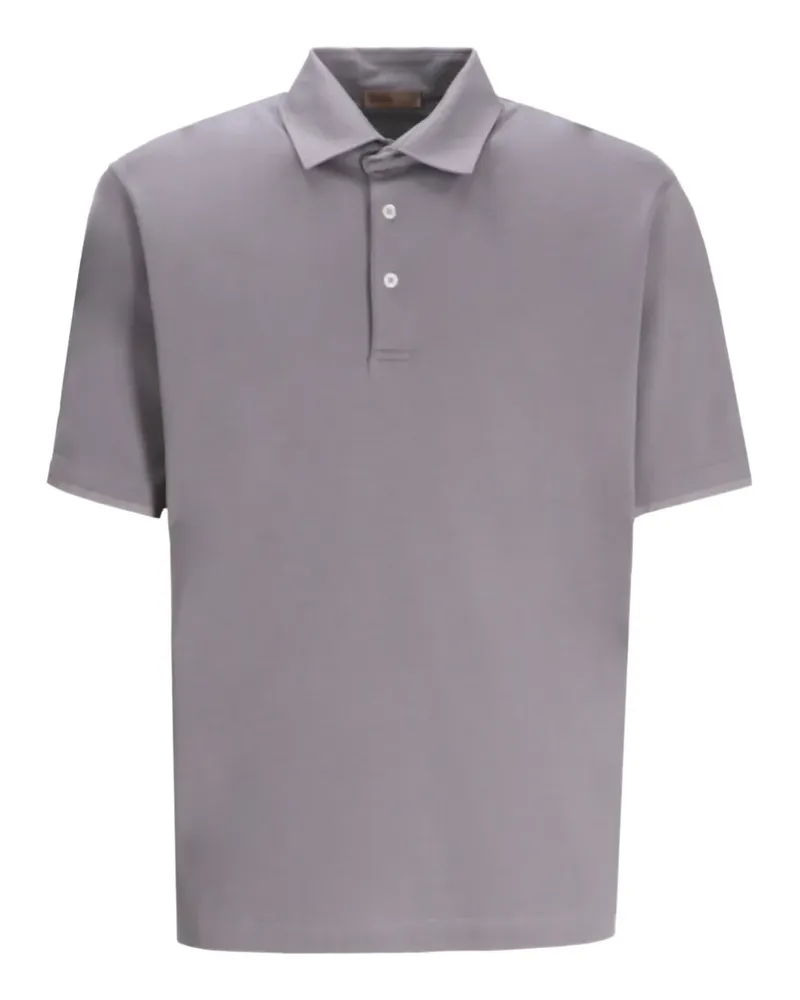 Herno Poloshirt mit kurzen Ärmeln - Grau Grau