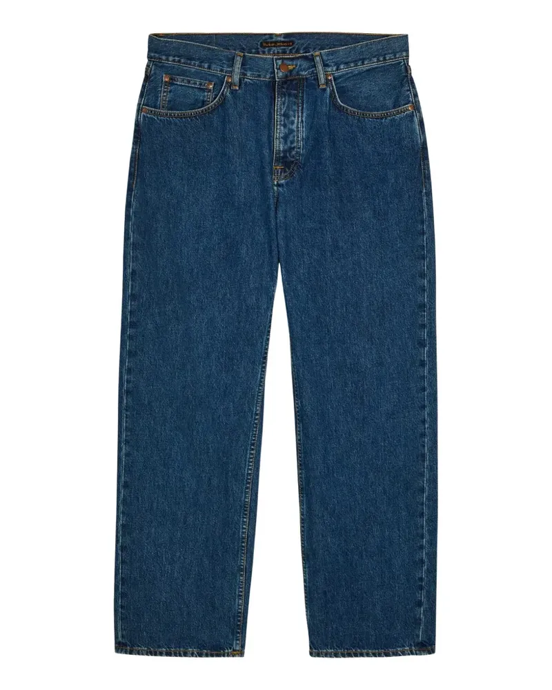Nudie Jeans straight-leg jeans - Blau Blau