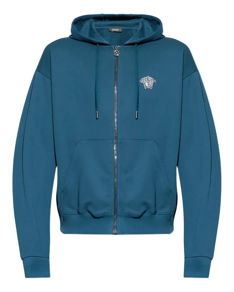 Versace zip-up hoodie - Blau Blau