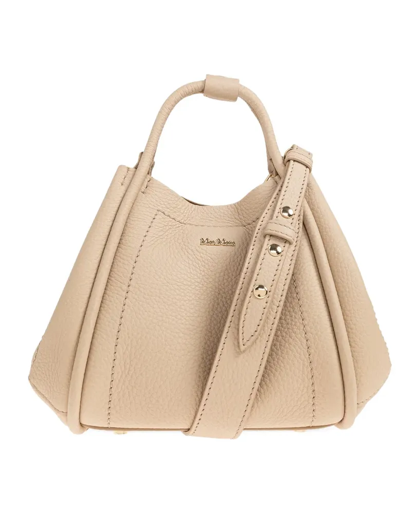 Max Mara XS Marines tote bag - Nude Nude