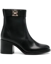 Tommy Hilfiger Stiefel mit Logo-Schild 65mm Schwarz