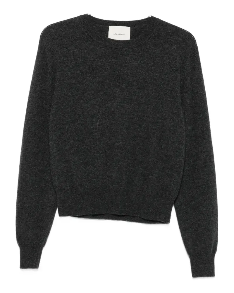 Lisa Yang crew-neck sweater - Grau Grau