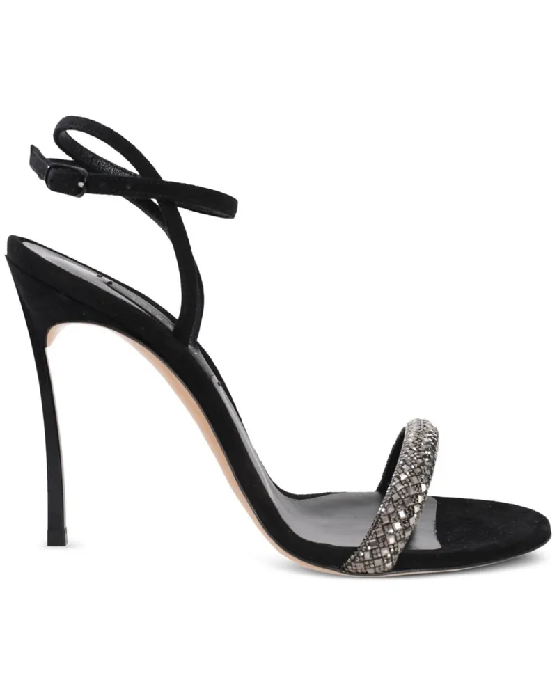 Casadei Blade Stratosphere Sandalen 100mm - Silber Silber