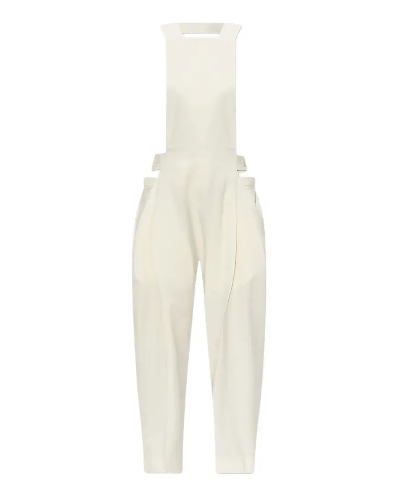 Issey Miyake button cutout jumpsuit - Nude Nude