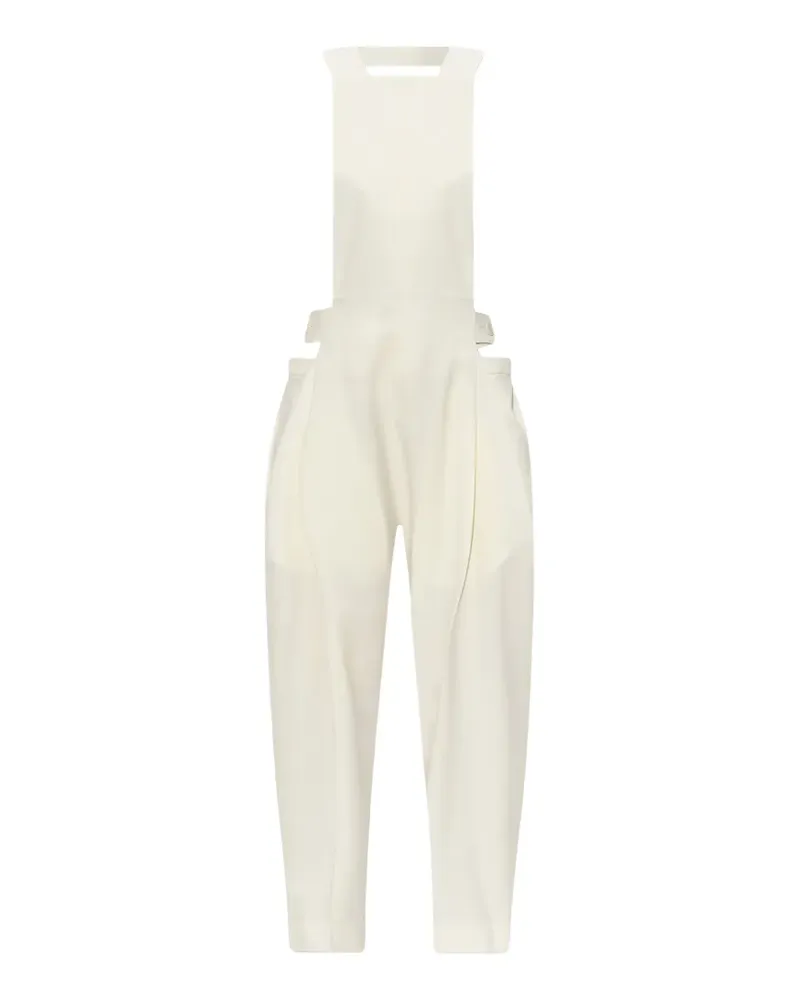Issey Miyake button cutout jumpsuit - Nude Nude