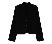 Blazer mit steigendem Revers - Schwarz