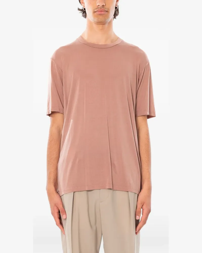 Daniele Fiesoli T-Shirt mit rundem Ausschnitt - Rosa Rosa