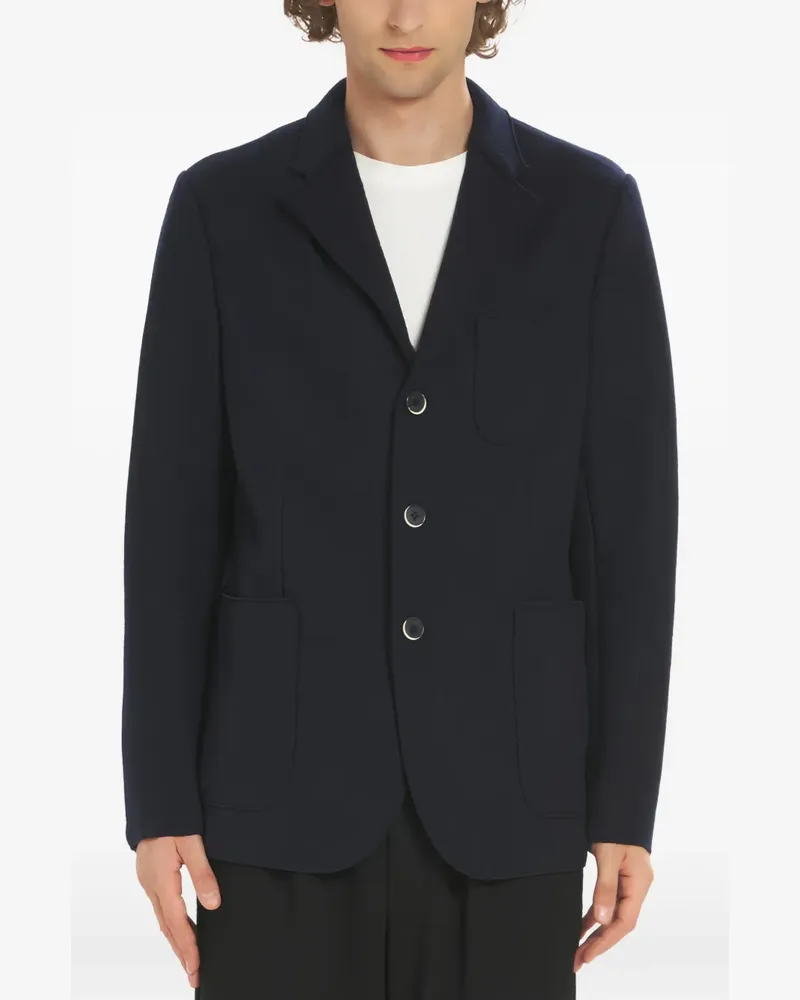 BARENA button pocket blazer - Schwarz Schwarz