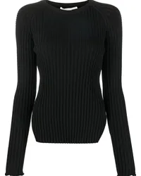 Stella McCartney Gestricktes Top Schwarz