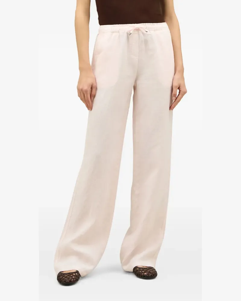 Boglioli Hose aus Leinen - Rosa Rosa