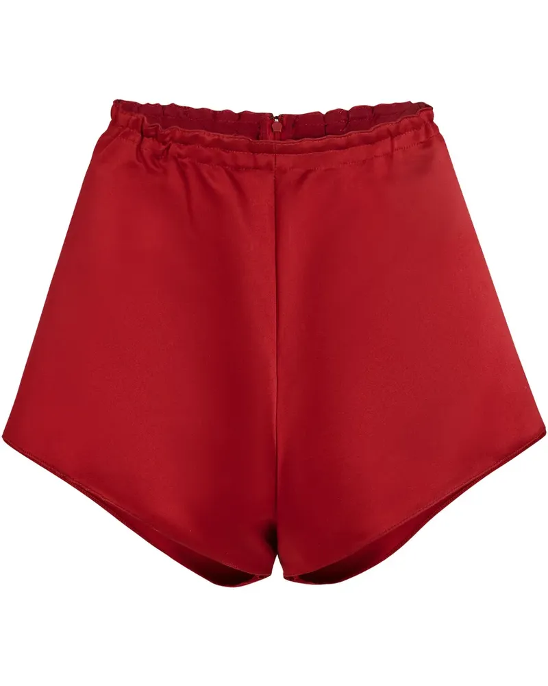 Giambattista Valli Shorts mit elastischem Bund - Rot Rot