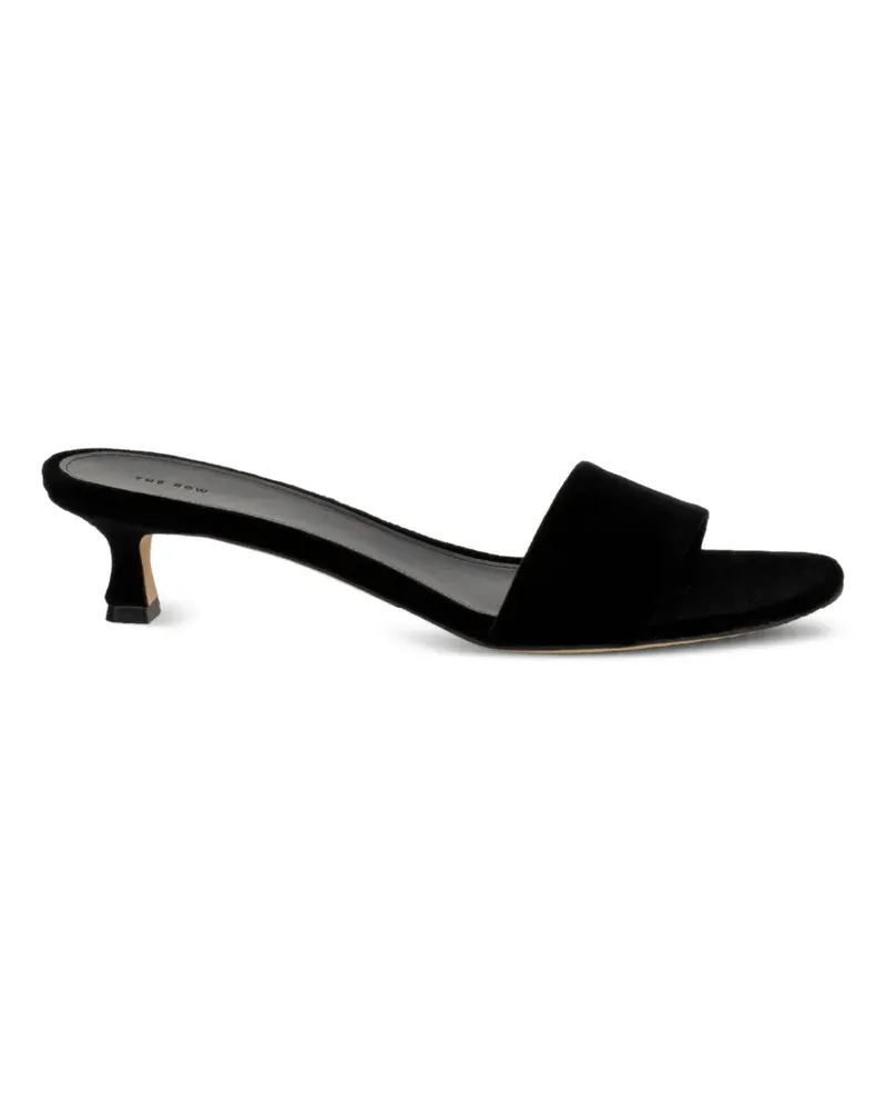 The Row strap sandals - Schwarz Schwarz