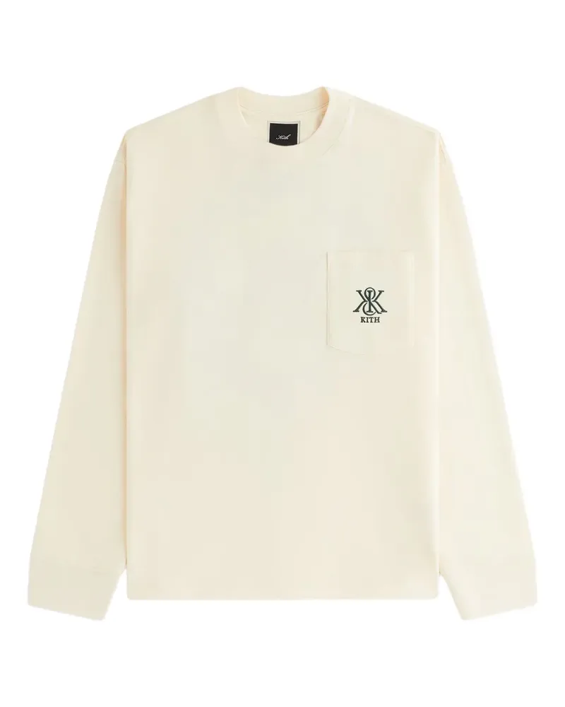 KITH Sonoma Langarmshirt im Oversized-Look - Nude Nude