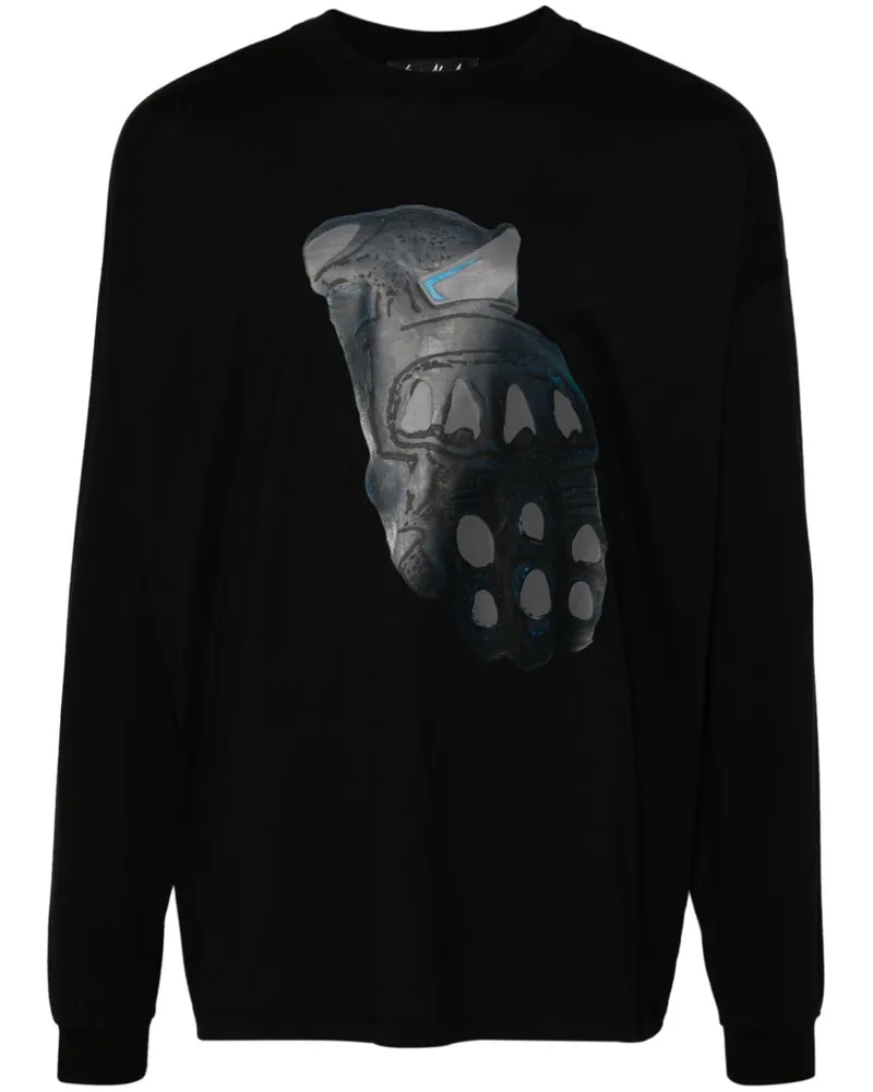 MSGM x Tiago Alexandre T-Shirt mit grafischem Print - Schwarz Schwarz
