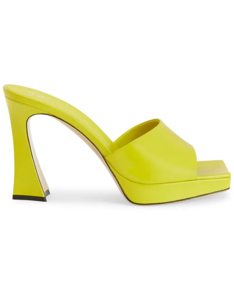Giuseppe Zanotti Solhene Sandalen 100mm - Gelb Gelb