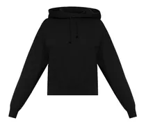 Hoodie mit Logo-Print - Schwarz
