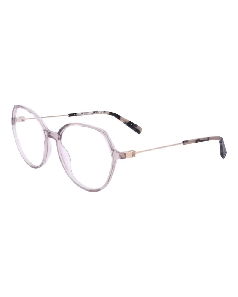 Tommy Hilfiger Brille mit geometrischem Gestell - Gold Gold