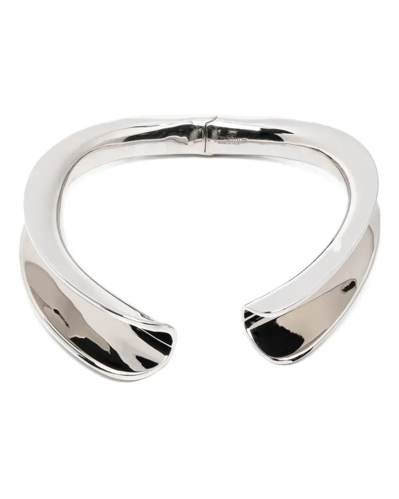 ARMARIUM Torchon sculptural necklace - Silber Silber