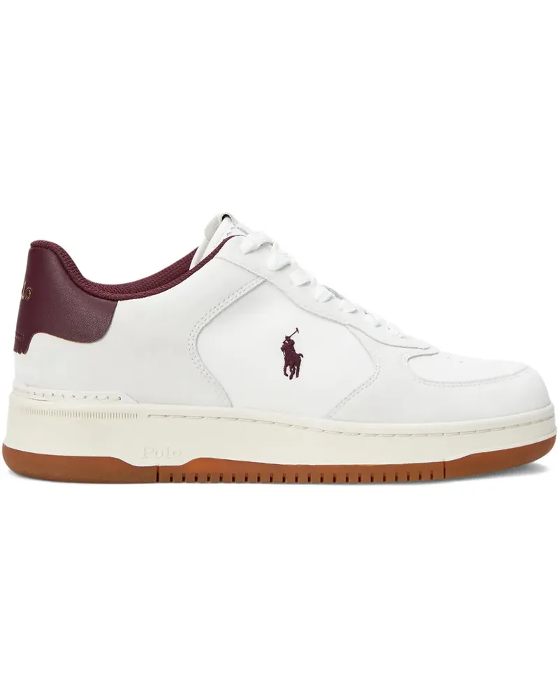 Ralph Lauren Master Court Sneakers - Weiß Weiß