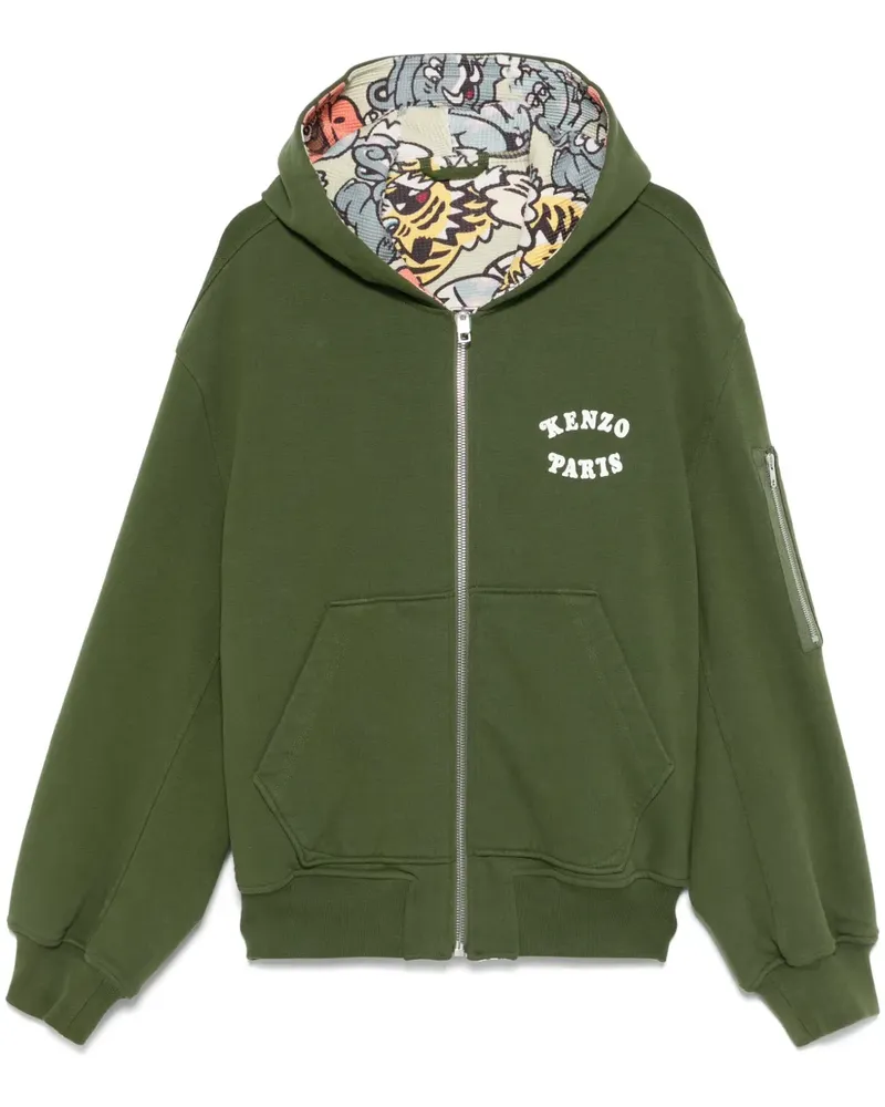 Kenzo Wendbarer Verdy Hoodie - Grün Grün