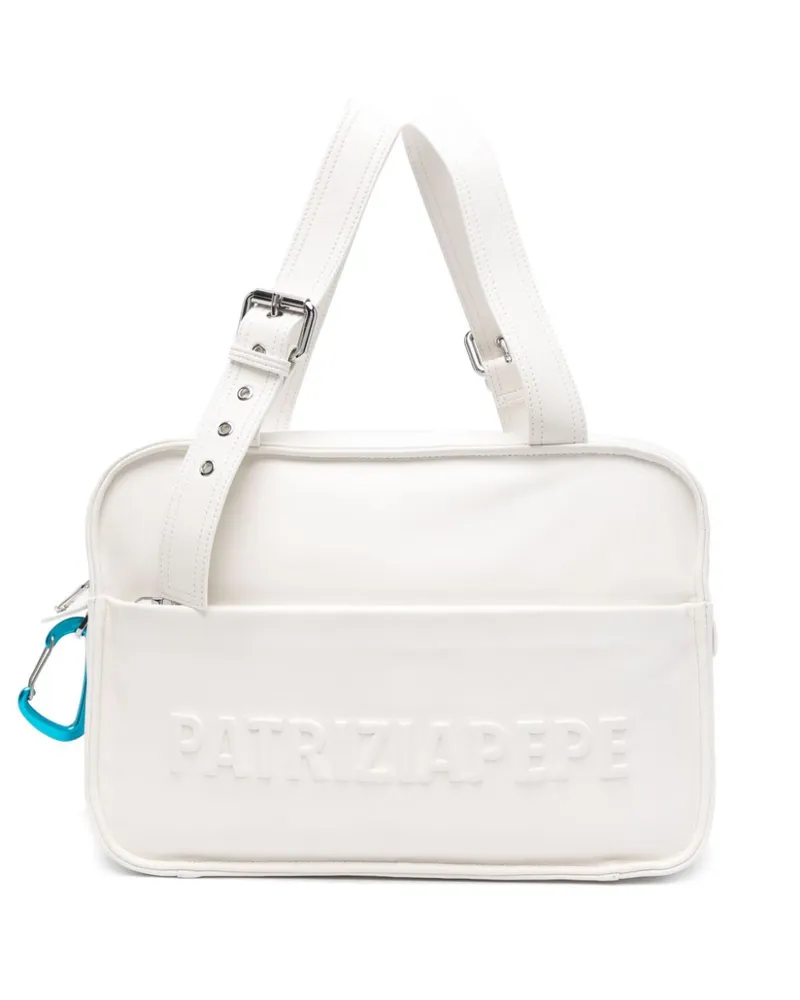 Patrizia Pepe IM)PERFECTION Schultertasche - Weiß Weiß